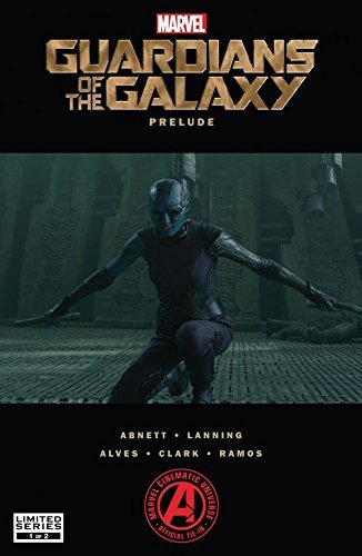 Marvel's Guardians of the Galaxy Prelude book cover 1
