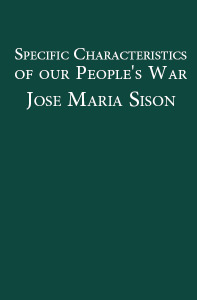 Specific Characteristics Of Our People's War book cover