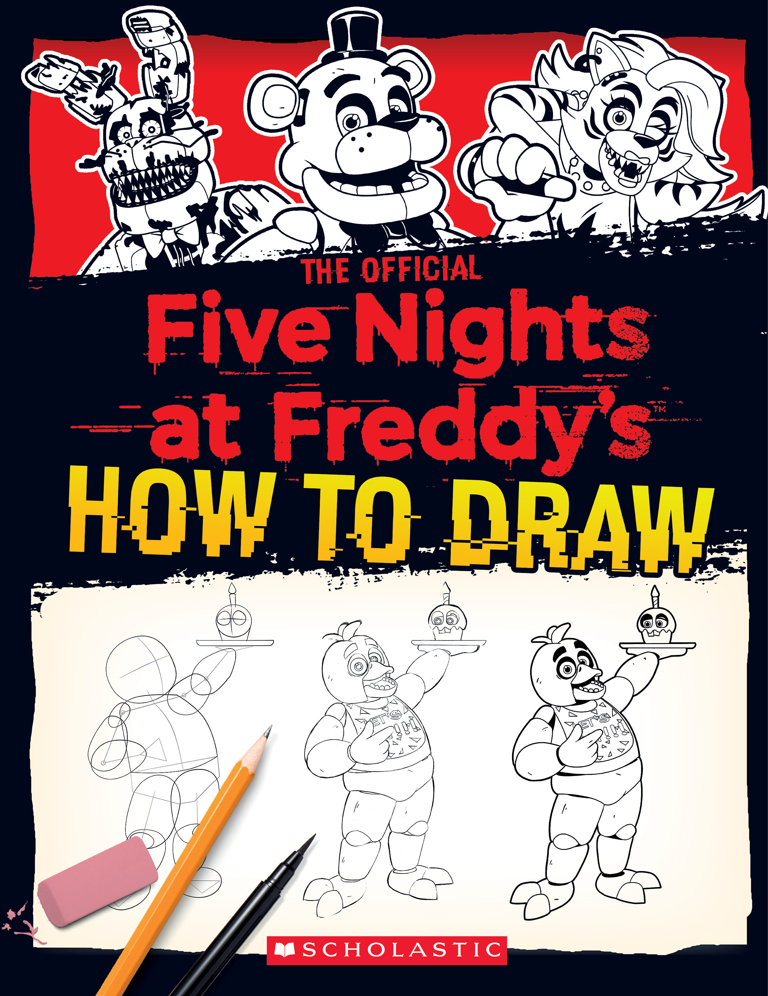 How to Draw Five Nights at Freddy's book cover