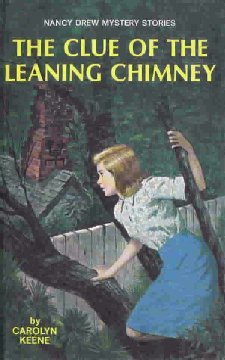 The Clue of the Leaning Chimney book cover