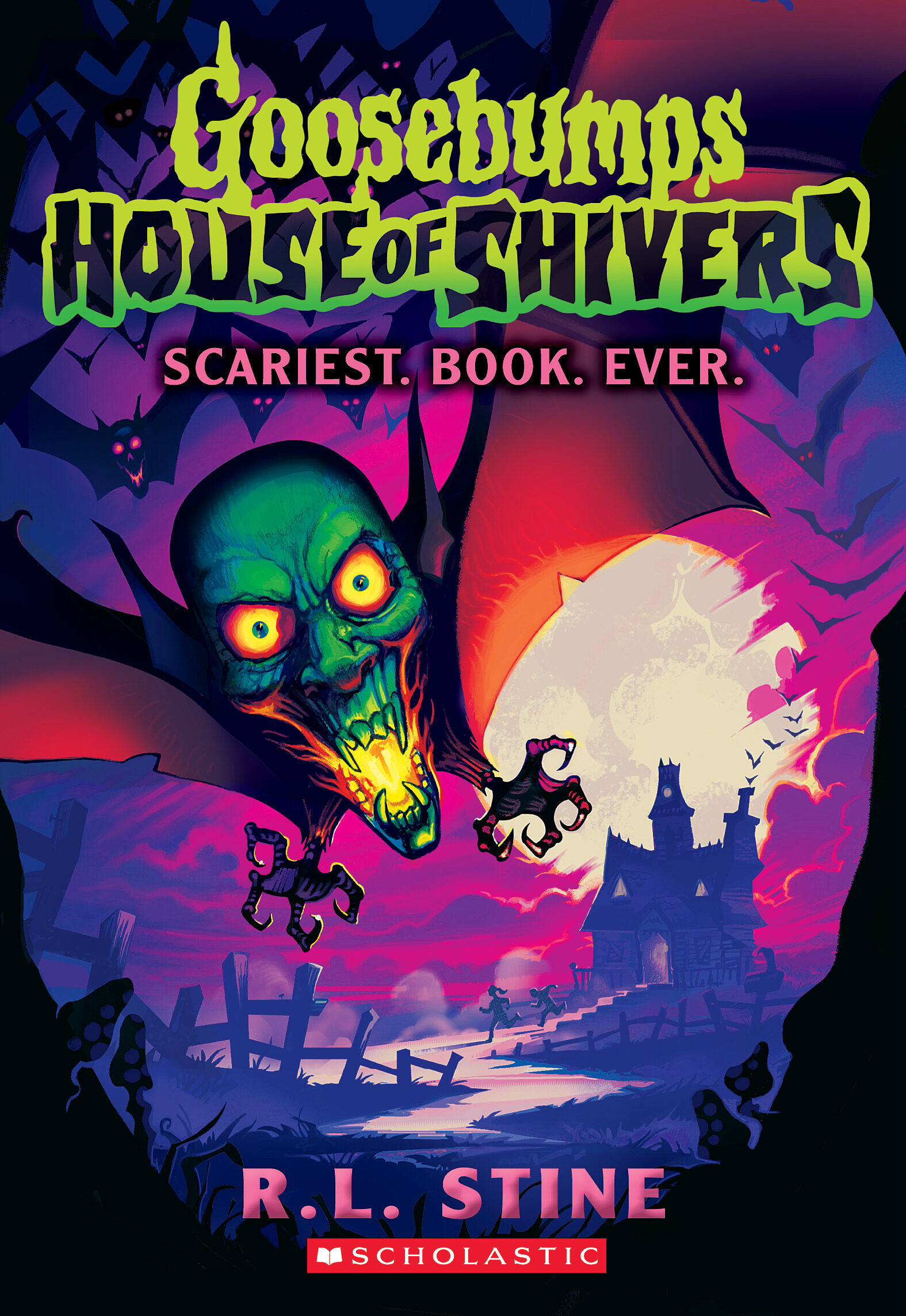 Goosebumps House of Shivers book cover 1