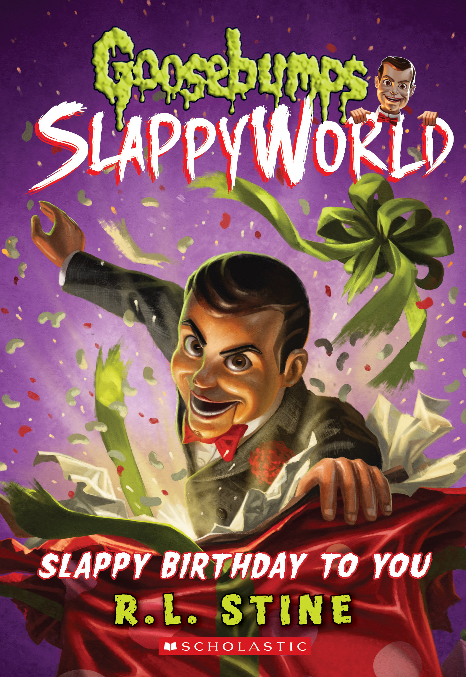 Goosebumps SlappyWorld book cover 1