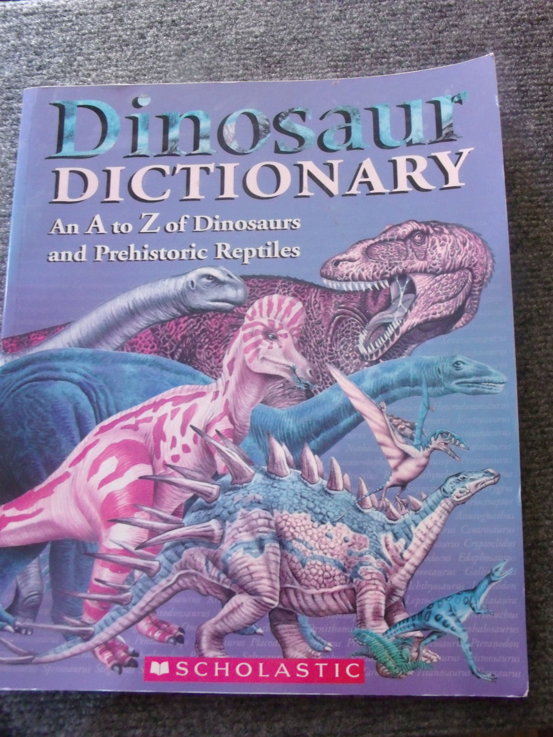 Dinosaur Dictionary book cover