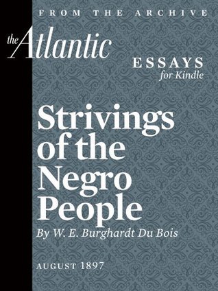 Strivings of the Negro People book cover