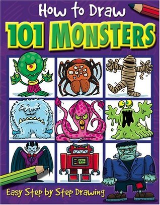 How to Draw 101 Monsters book cover