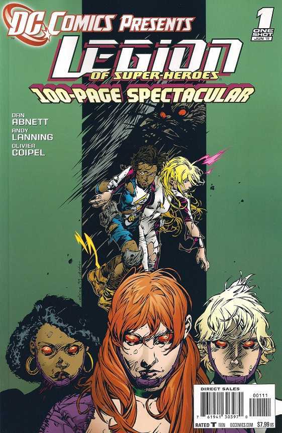 Post-Zero Hour Reboot Legion book cover 2