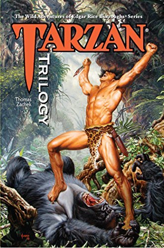 Wild Adventures of Tarzan book cover 3