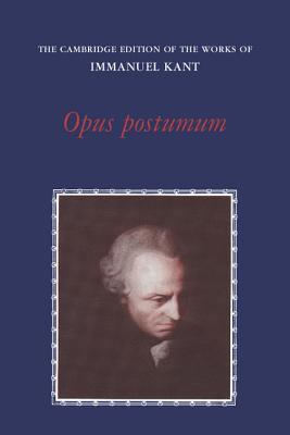 Opus Postumum book cover