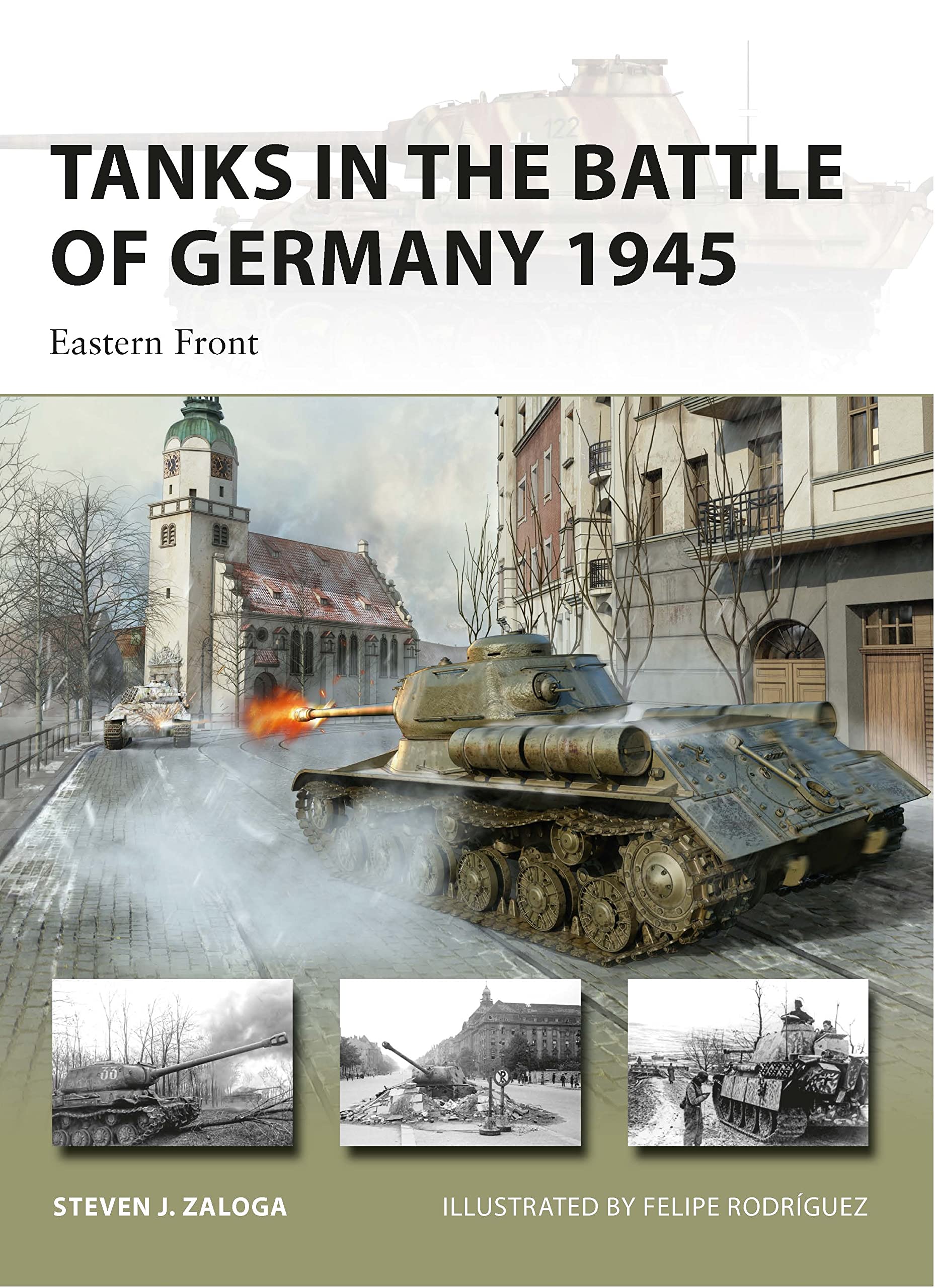 Tanks in the Battle of Germany 1945 book cover
