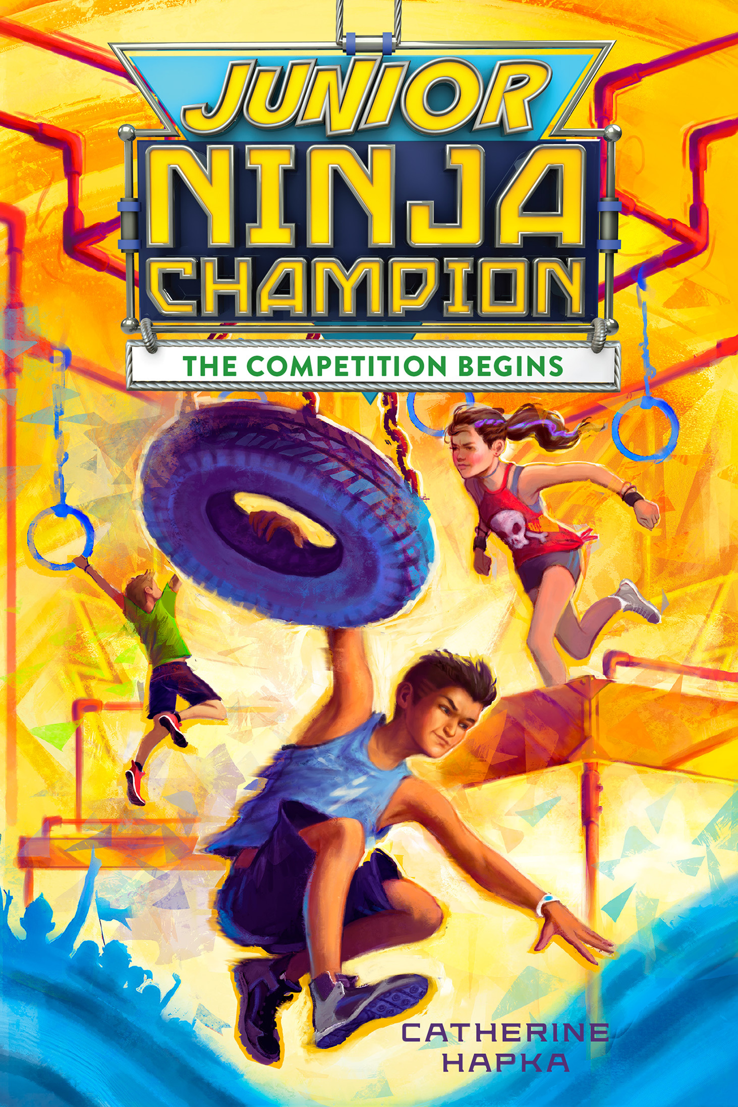 Junior Ninja Champion book cover 1