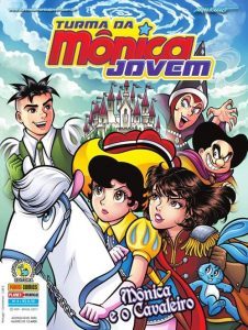 Turma da Mônica Jovem (Segunda Série) #04 - Mônica e o Cavaleiro book cover