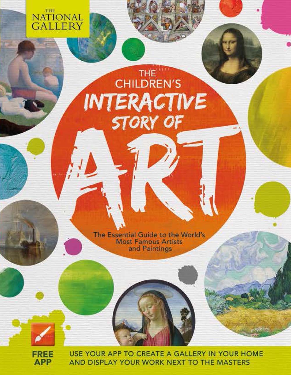 The Children's Interactive Story of Art book cover