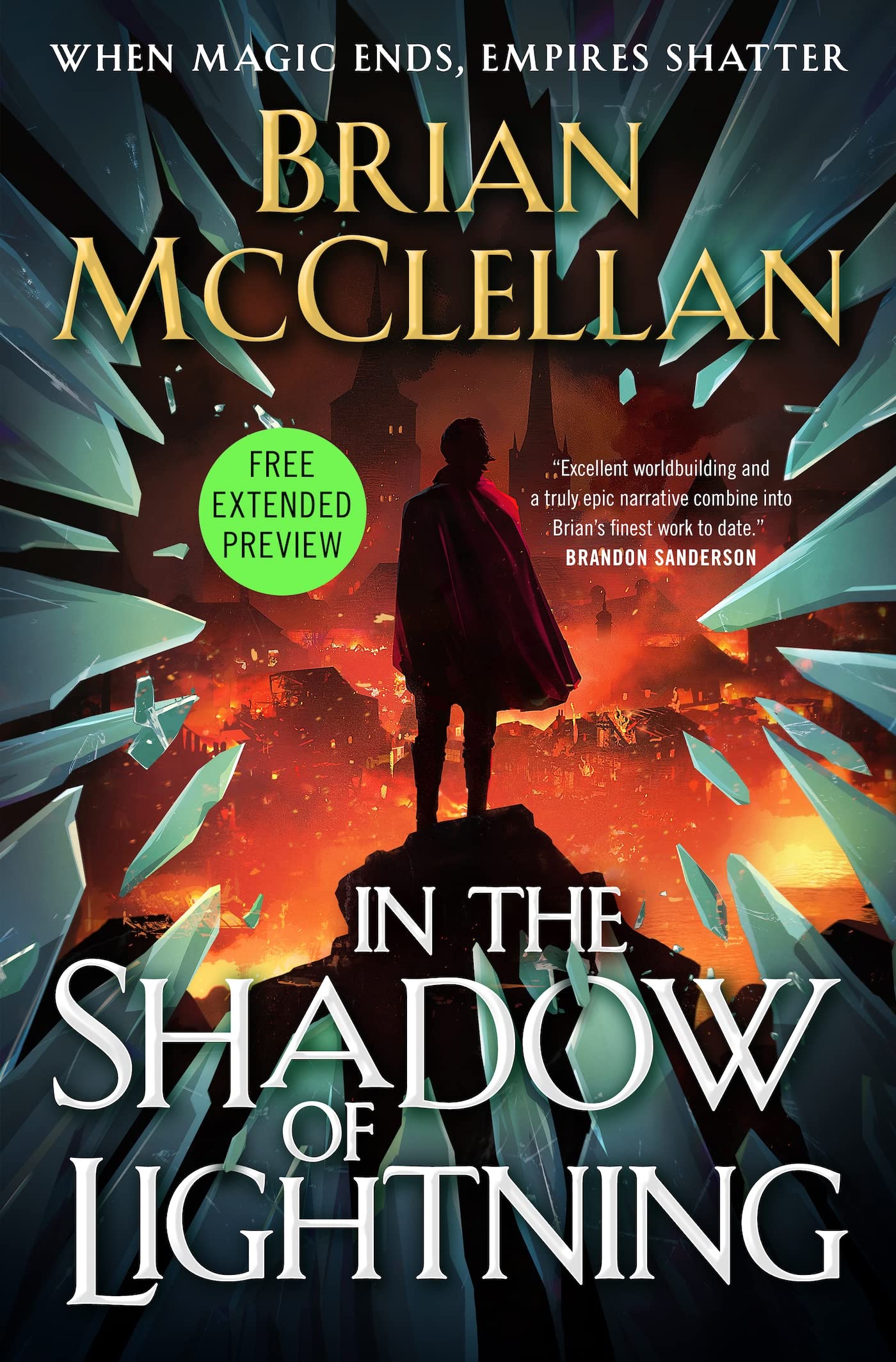In the Shadow of Lightning Sneak Peek book cover