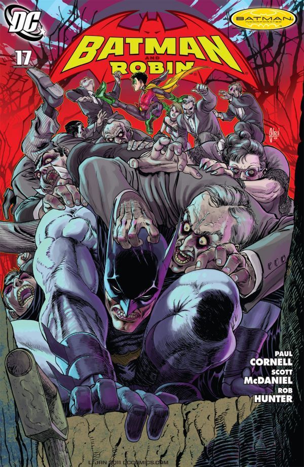 Batman and Robin (2009) (Single Issues) book cover 2