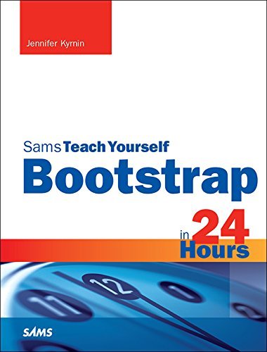 Bootstrap in 24 Hours, Sams Teach Yourself book cover