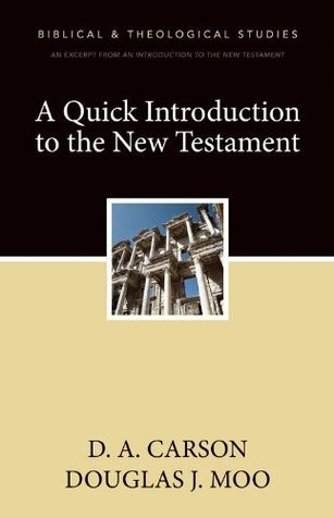 A Quick Introduction to the New Testament book cover