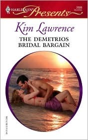 The Demetrios Bridal Bargain book cover
