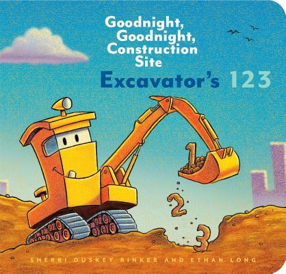 Excavator's 123 book cover