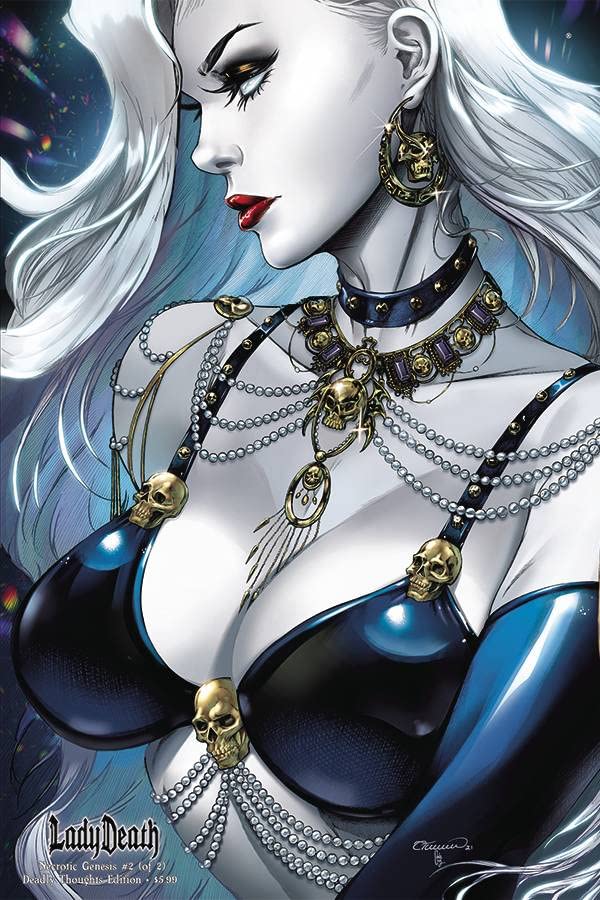 LADY DEATH NECROTIC GENESIS #2 CVR B DEADLY THOUGHTS book cover