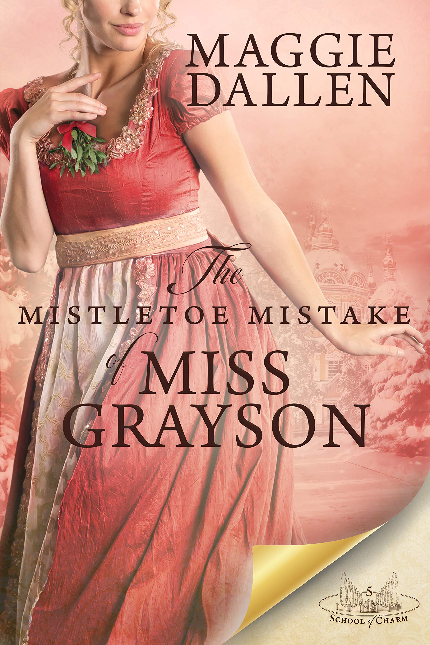 The Mistletoe Mistake of Miss Grayson book cover