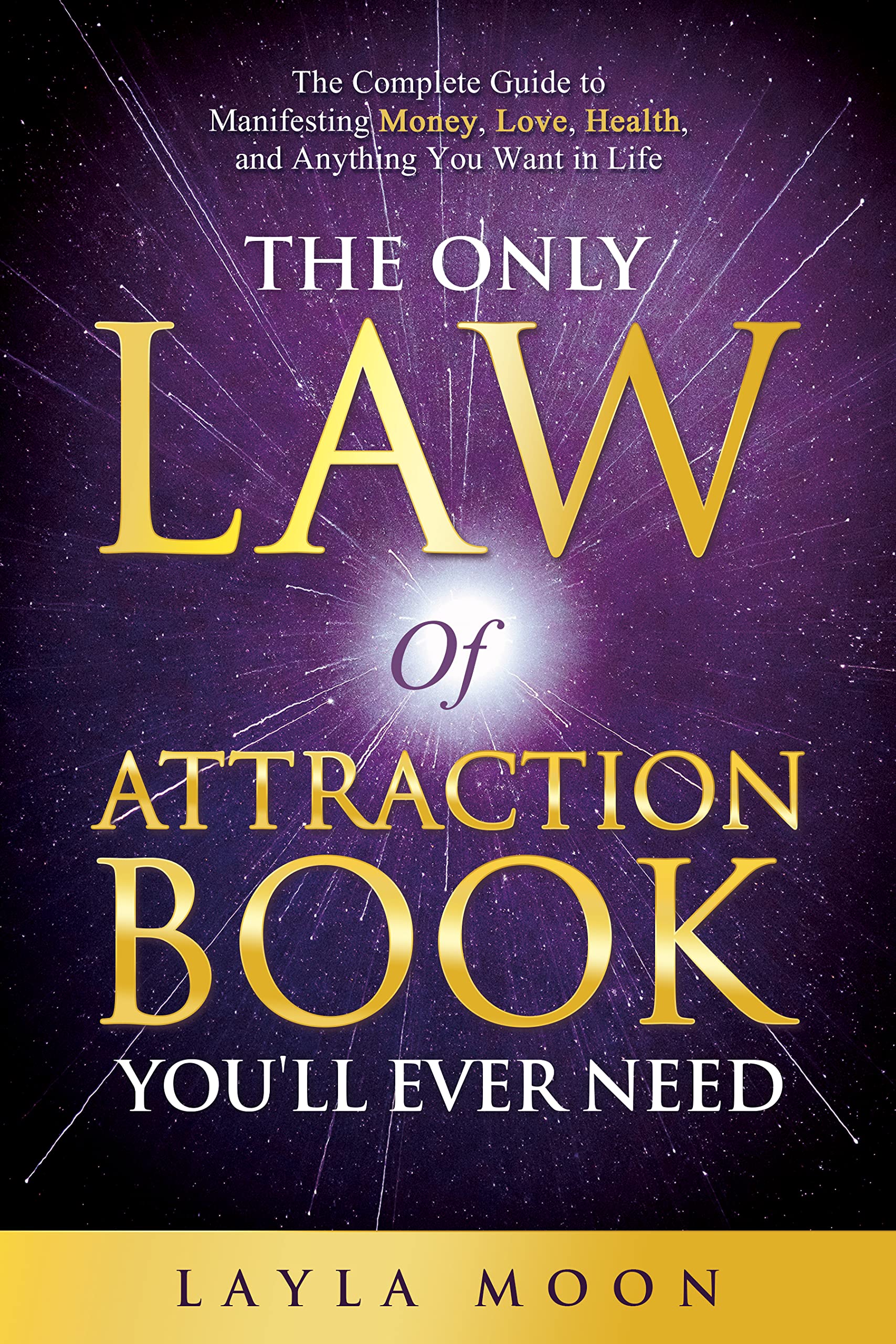 The Only Law of Attraction Book You'll Ever Need book cover