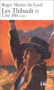 Les Thibault IV book cover