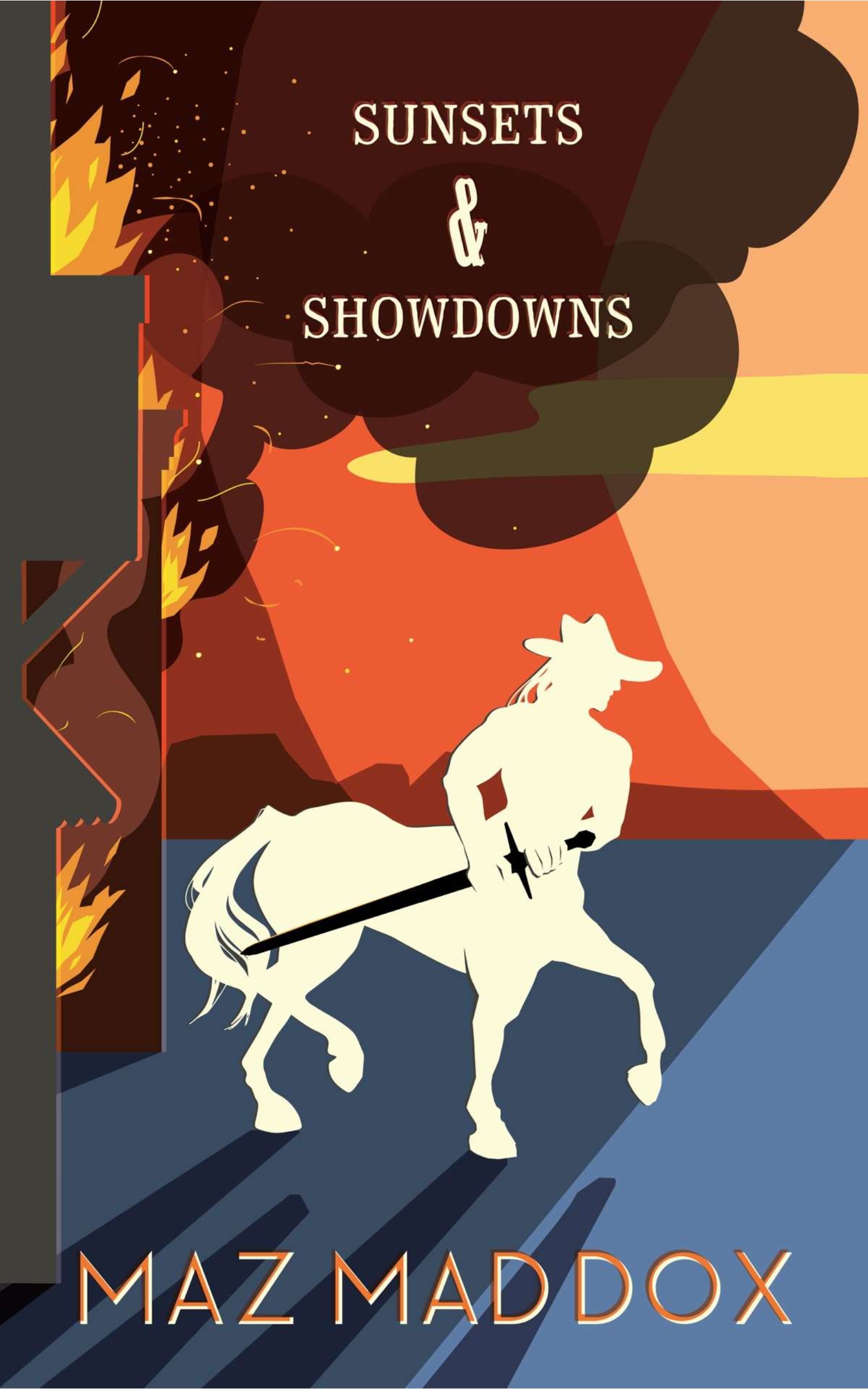 Sunsets & Showdowns book cover