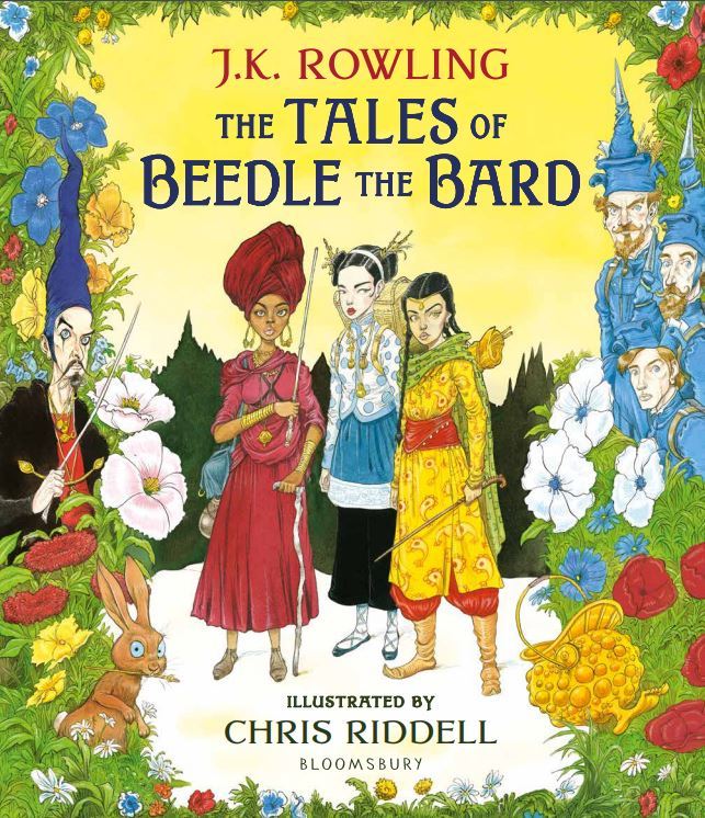 The Tales of Beedle the Bard book cover