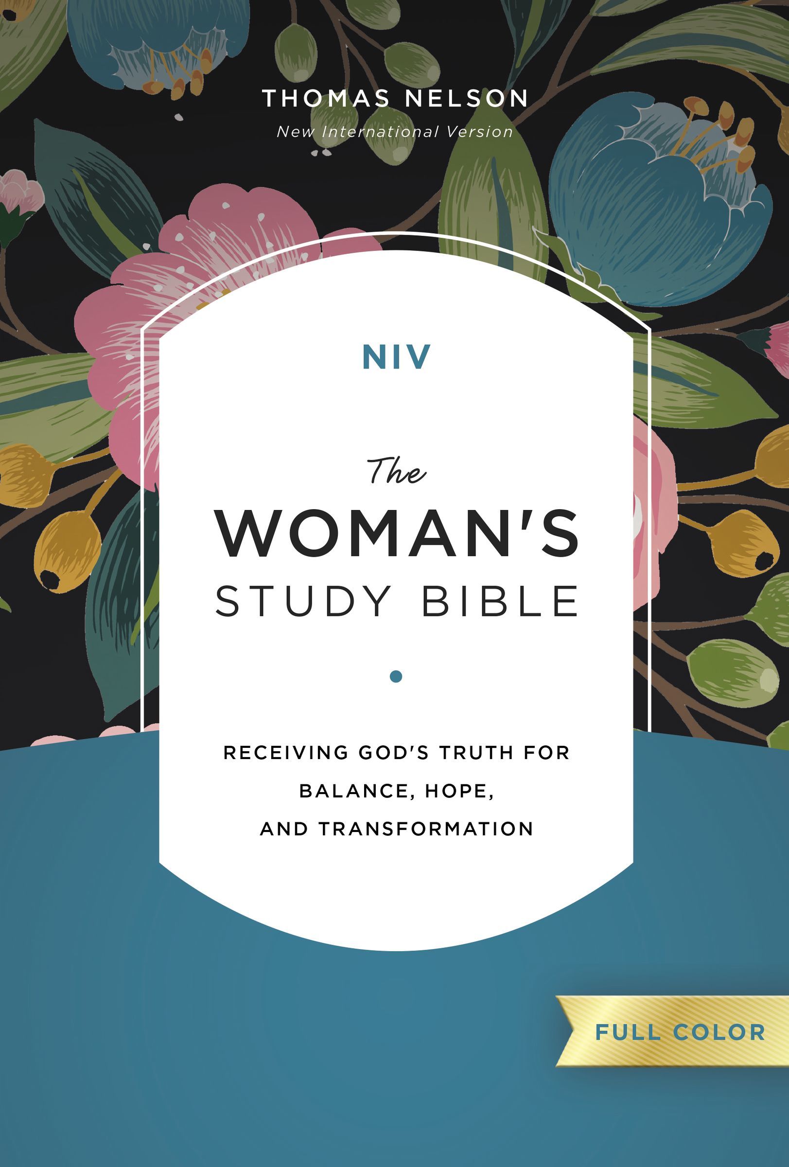 NIV, The Woman's Study Bible, Full-Color book cover