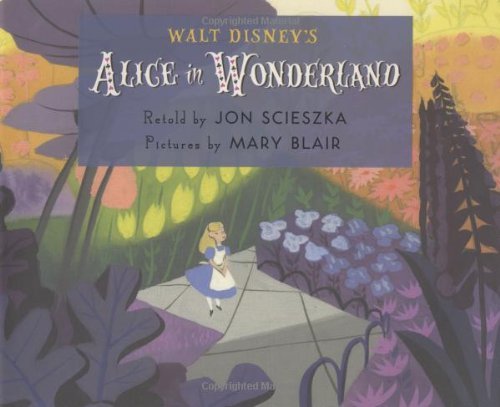 Walt Disney's Alice in Wonderland book cover