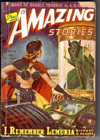 Amazing Stories, Vol. 19, No. 1, March 1945 book cover