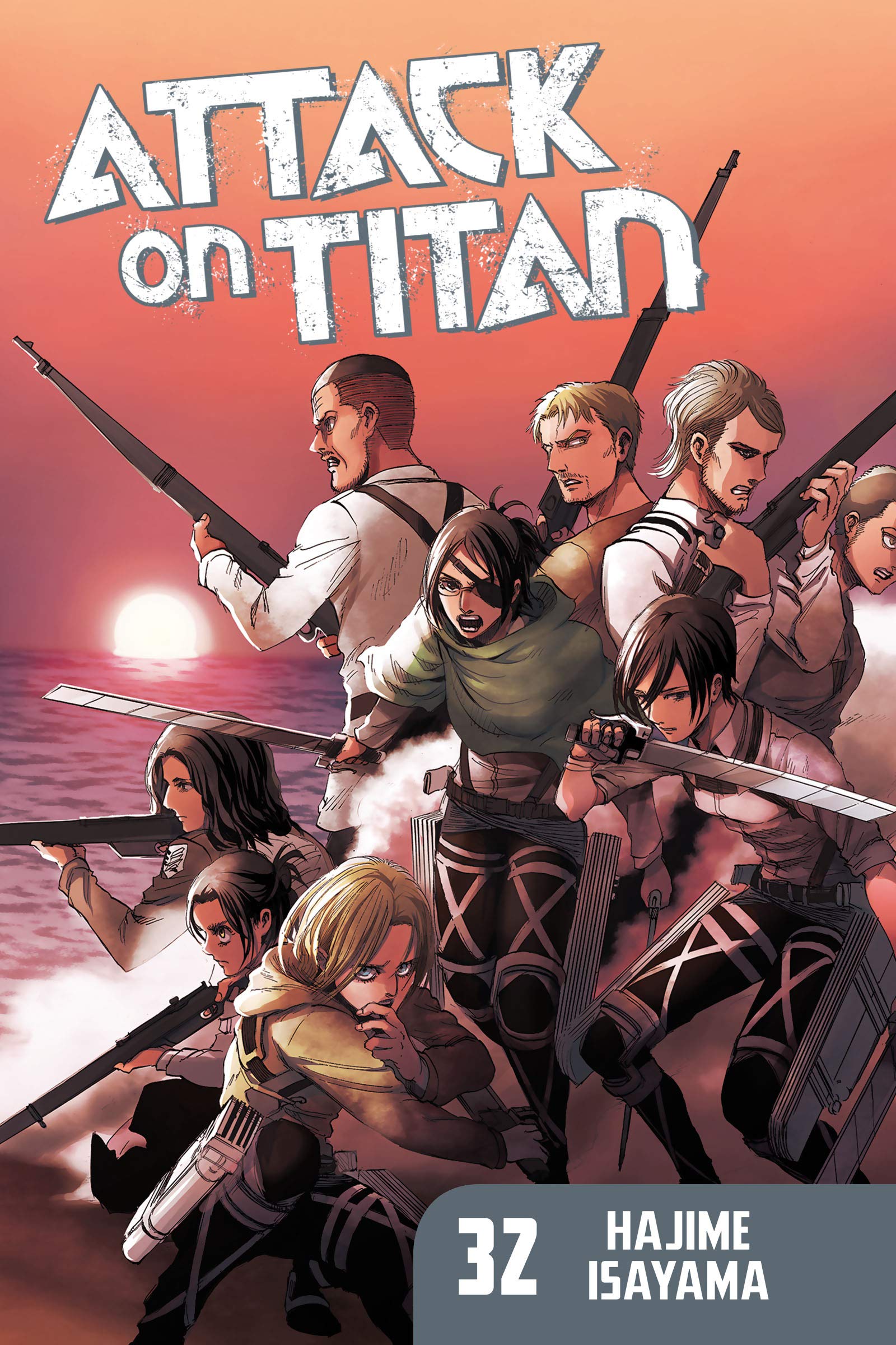 Attack on Titan, Vol. 32 book cover
