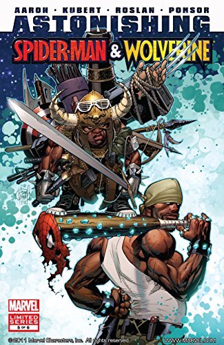 Astonishing Spider-Man & Wolverine book cover 1