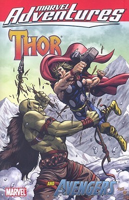 Thor and the Avengers book cover