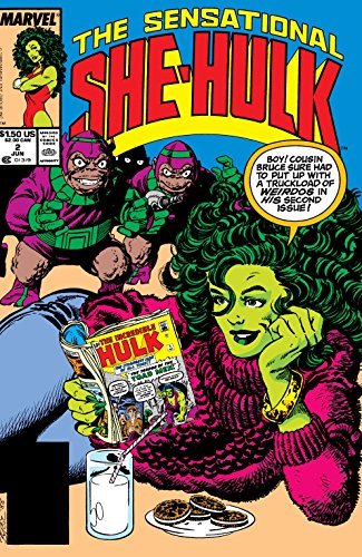 The Sensational She-Hulk (1989) book cover 3