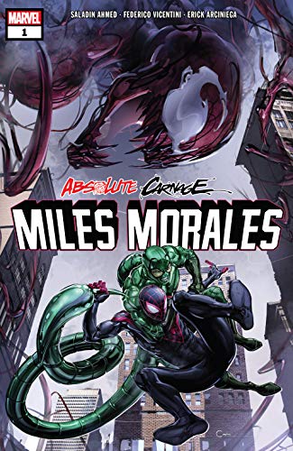 Absolute Carnage: Miles Morales book cover 1