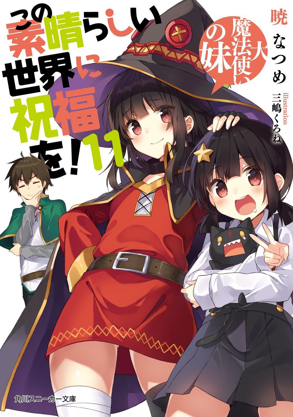 この素晴らしい世界に祝福を! 11 大魔法使いの妹 book cover