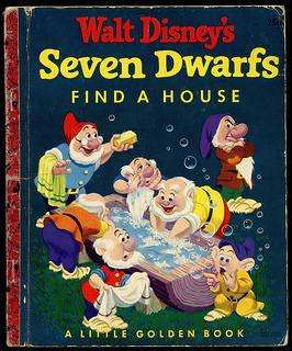 Walt Disney's Seven Dwarfs Find a House book cover
