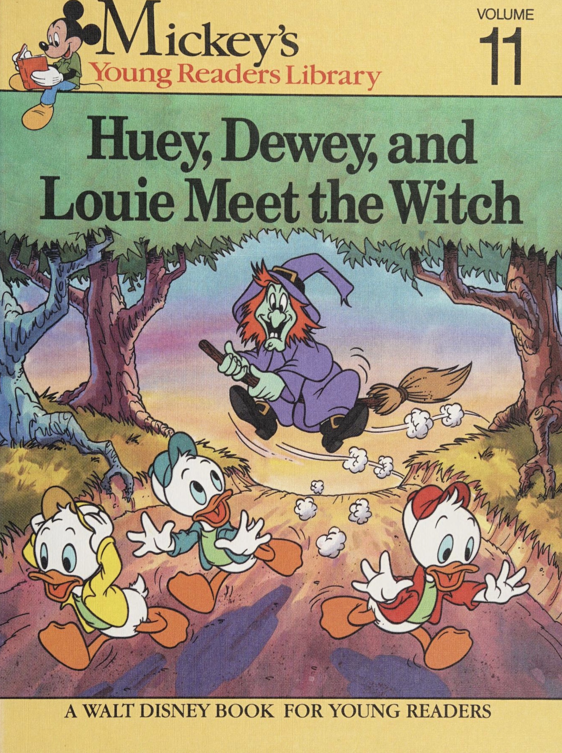 Huey, Dewey, and Louie Meet the Witch book cover