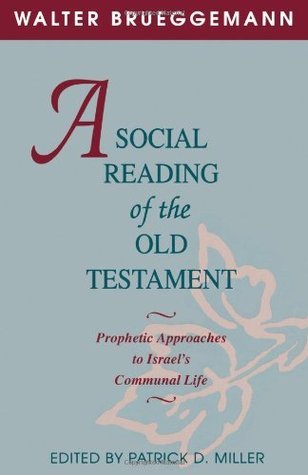 A Social Reading of the Old Testament book cover
