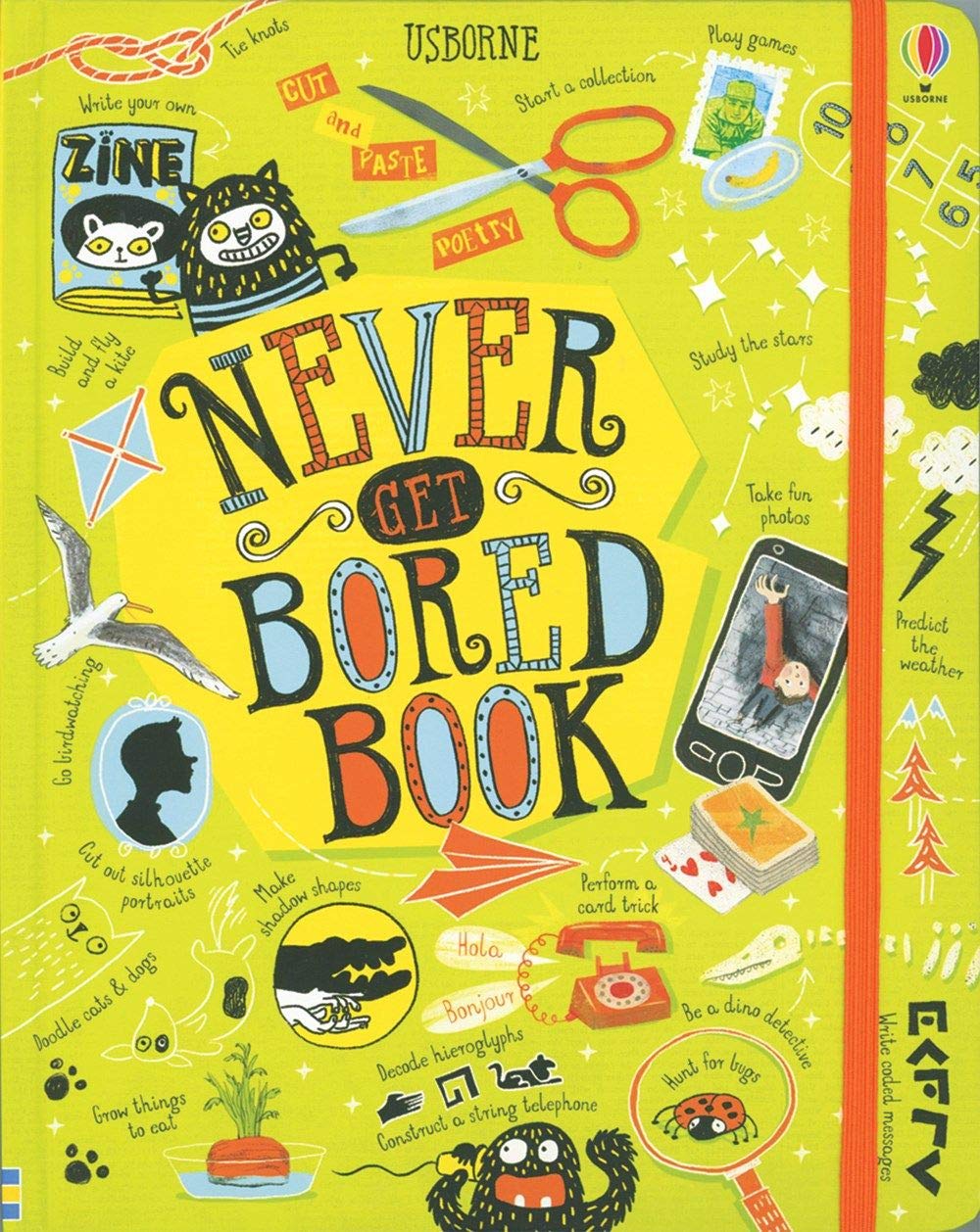 Never Get Bored Book book cover