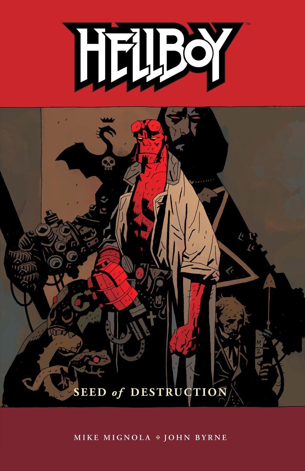 Hellboy book cover 1