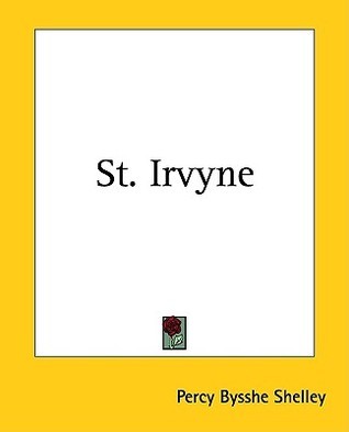 St. Irvyne book cover
