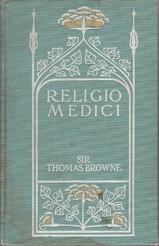 Religio Medici book cover