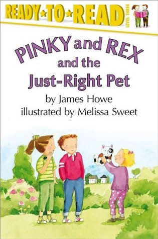 Pinky and Rex and the Just-Right Pet book cover