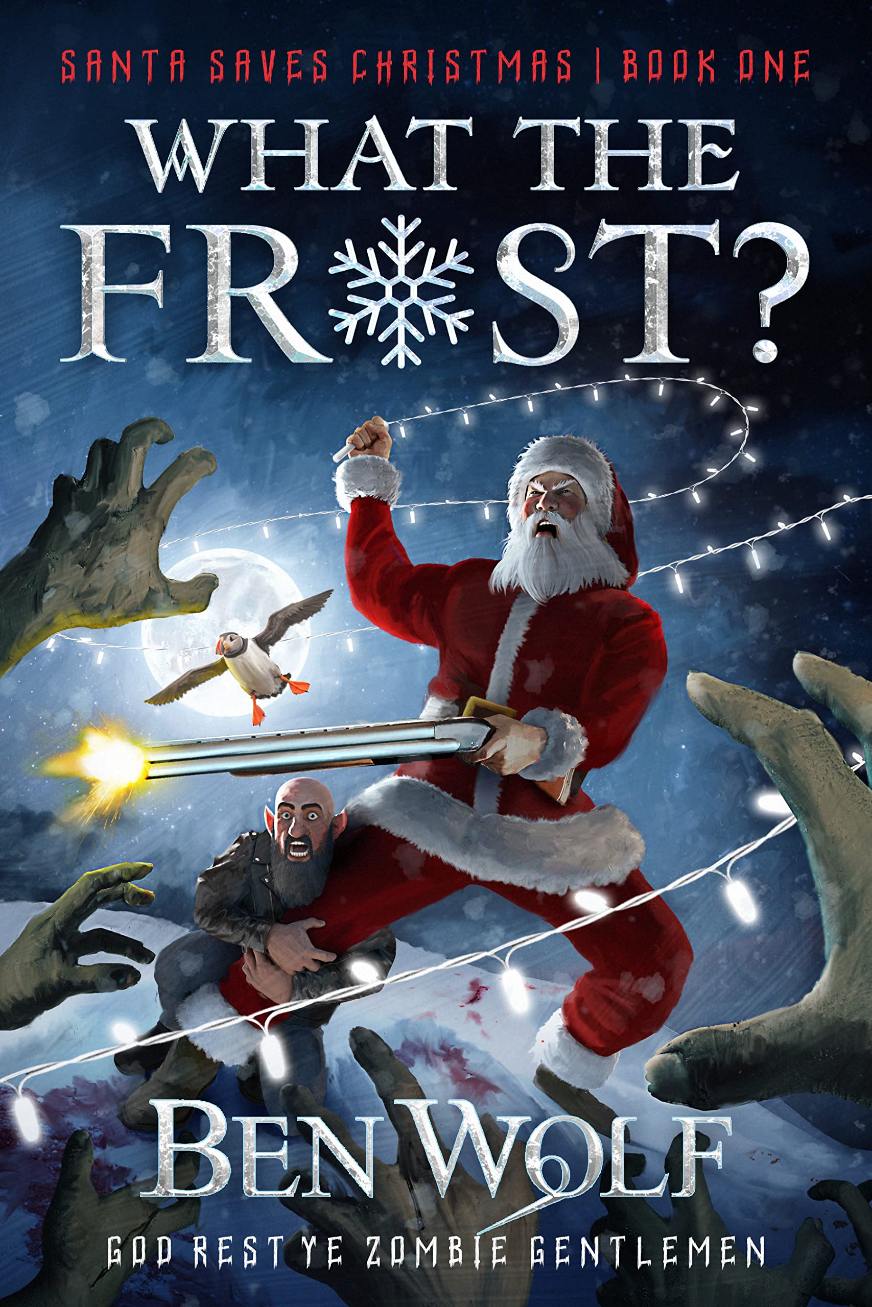 Santa Saves Christmas book cover 1