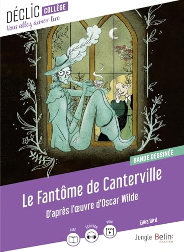 Le Fantôme de Canterville en bande dessinée book cover