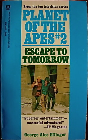 Planet of the Apes TV Series book cover 2