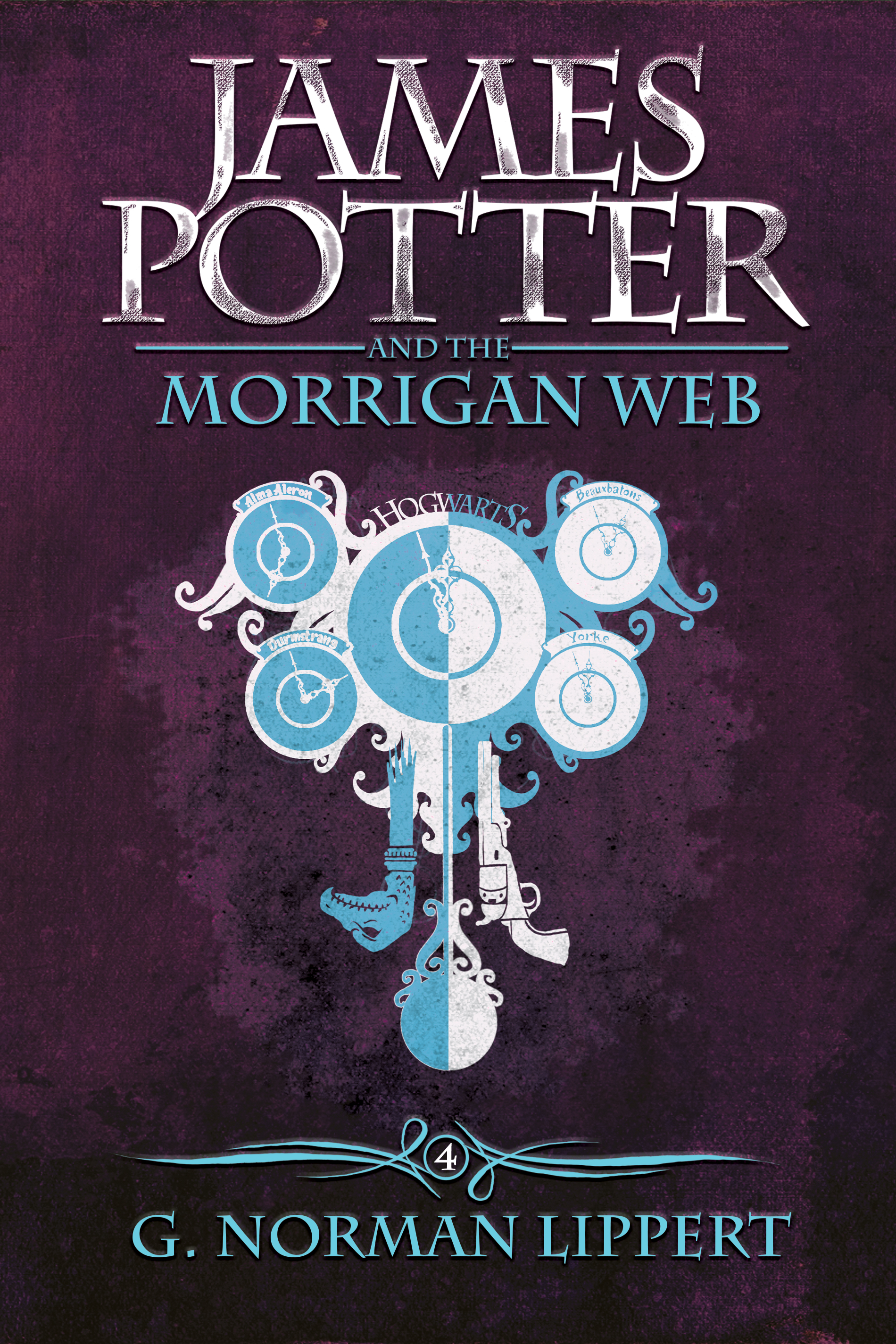 James Potter and the Morrigan Web book cover