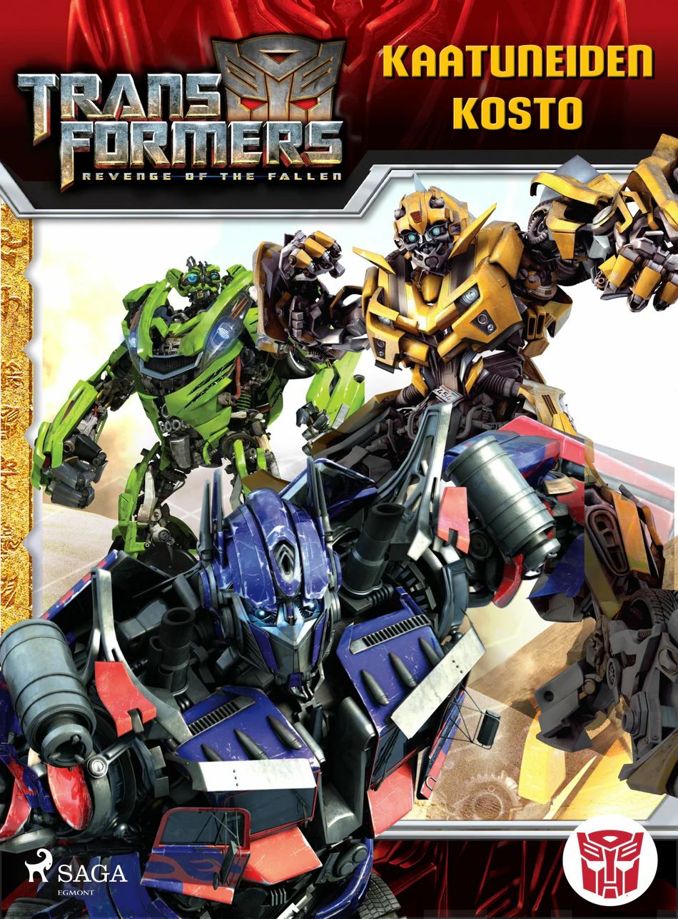 Transformers - Kaatuneiden kosto book cover